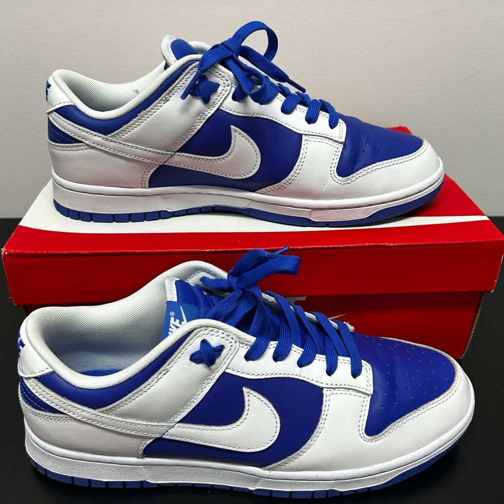Nike Dunk Low Retro - Blue and White